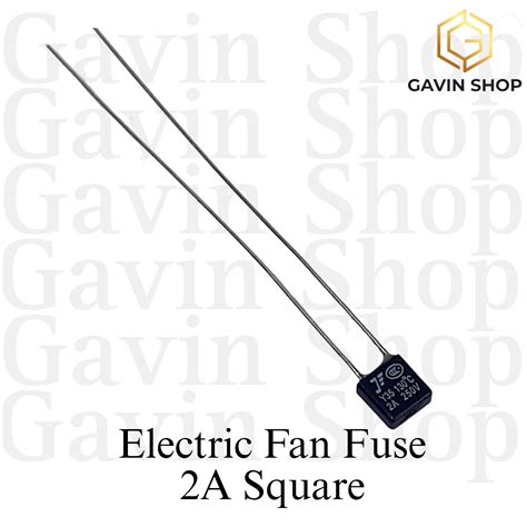 ehow electric fan fuse box|2.5a fuse for fan.